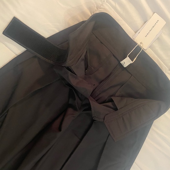 Hook-and-loop fastener wide leg Velcro pants NEW - Picture 7 of 10